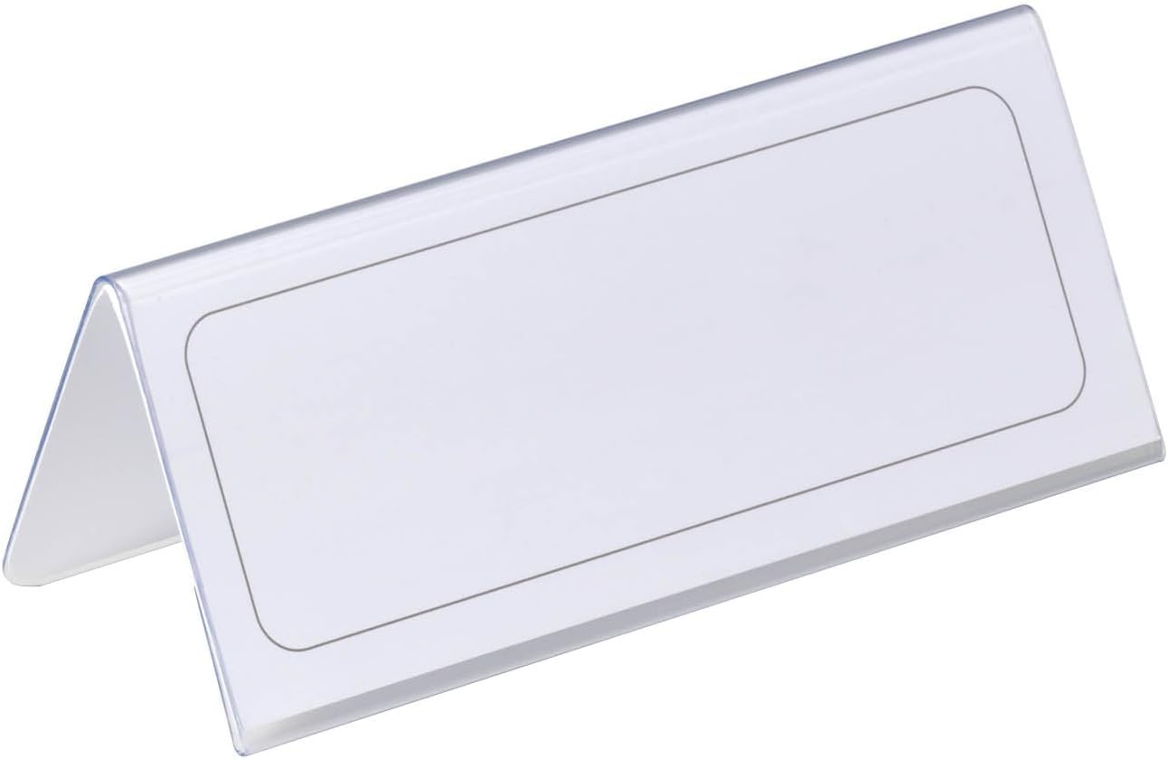 durable-805219-bo-te-de-25-porte-noms-de-table-chevalet-61-x-210-mm image 8