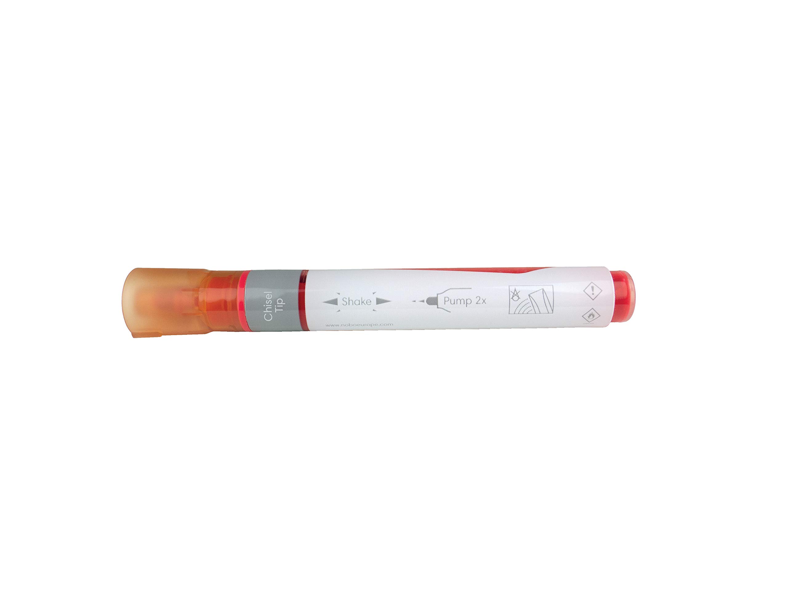 nobo-liquid-ink-lot-de-10-marqueurs-tableau-blanc-pointe-biseaut-e-4-mm-rouge-19 image 8