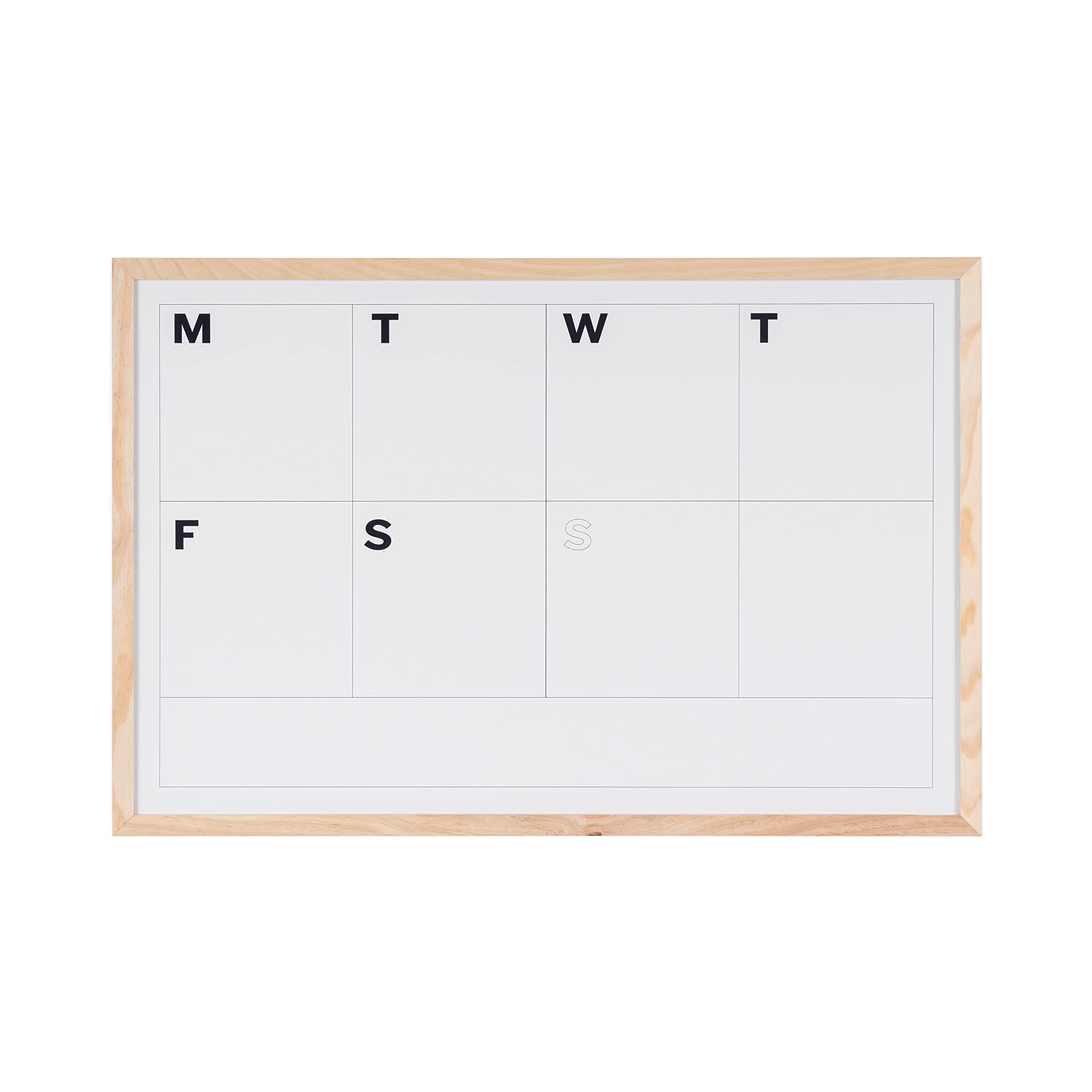 bi-office-maya-planning-hebdomadaire-magn-tique-effa-able-90-x-60-cm-cadre-pin image 2