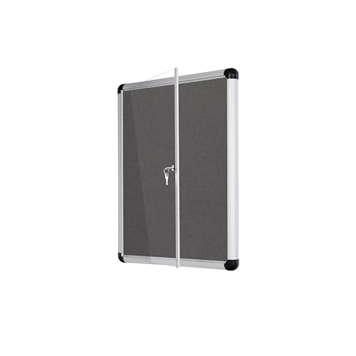 bi-office-enclore-extra-vitrine-d-affichage-int-rieur-feutre-gris-664-x-710-mm-6 image 8