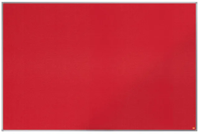 nobo-essence-tableau-d-affichage-feutre-1800x1200-mm-cadre-aluminium-rouge image 1