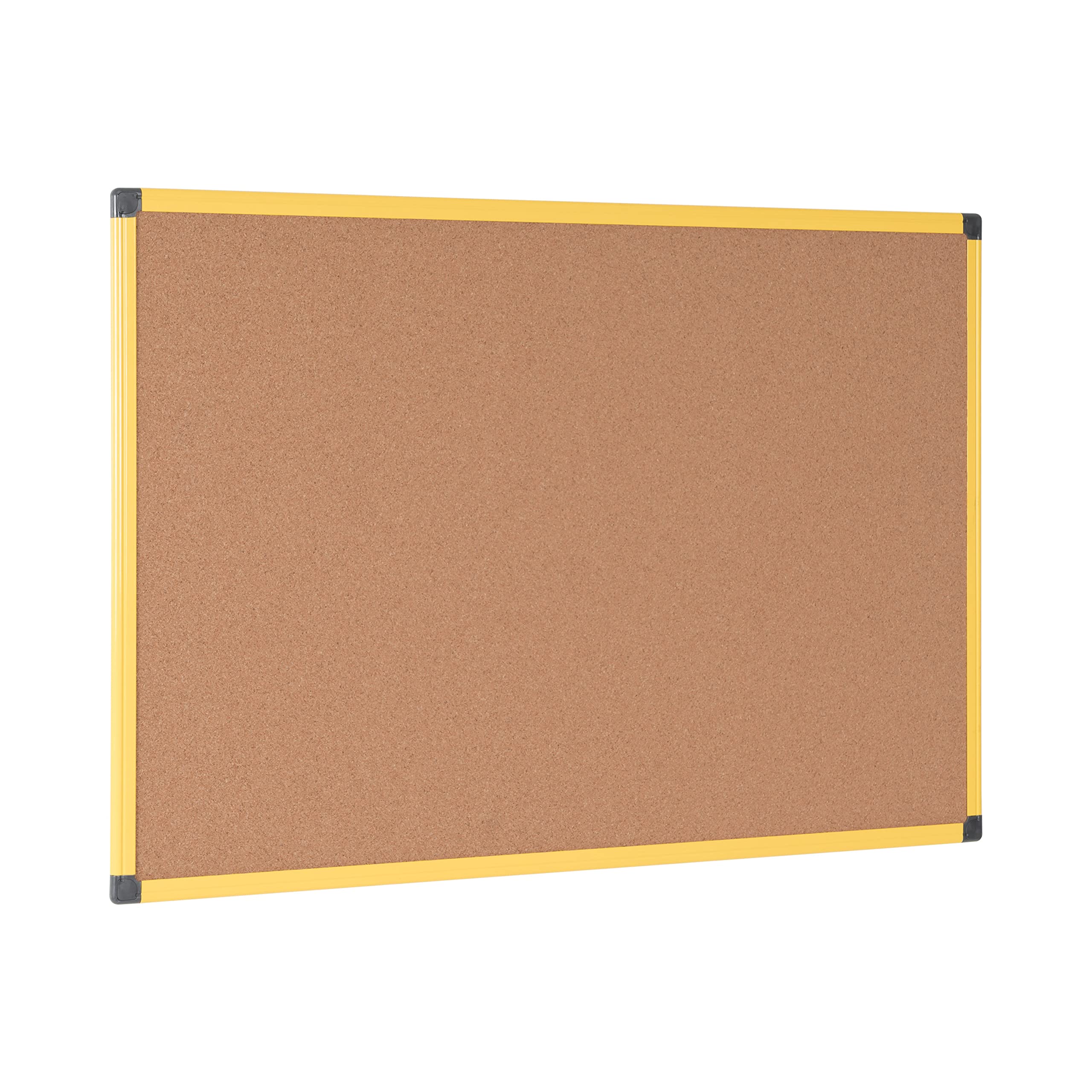 bi-office-maya-tableau-d-affichage-li-ge-90-x-60-cm-cadre-aluminium-jaune image 3