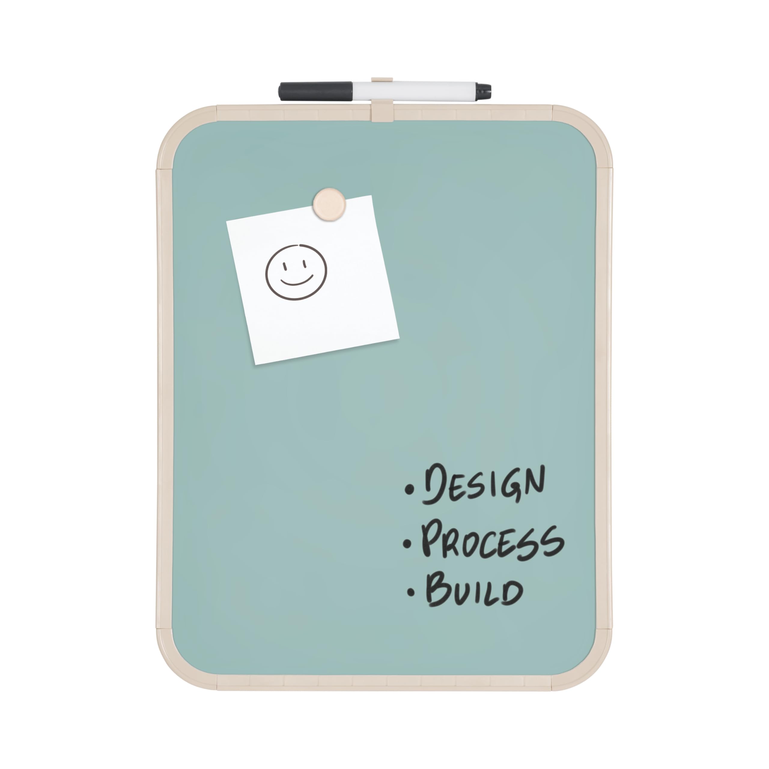 bi-office-easy-tableau-magn-tique-olive-tree-21-6-x-27-9-cm-acier-laqu-cadre-pla image 1