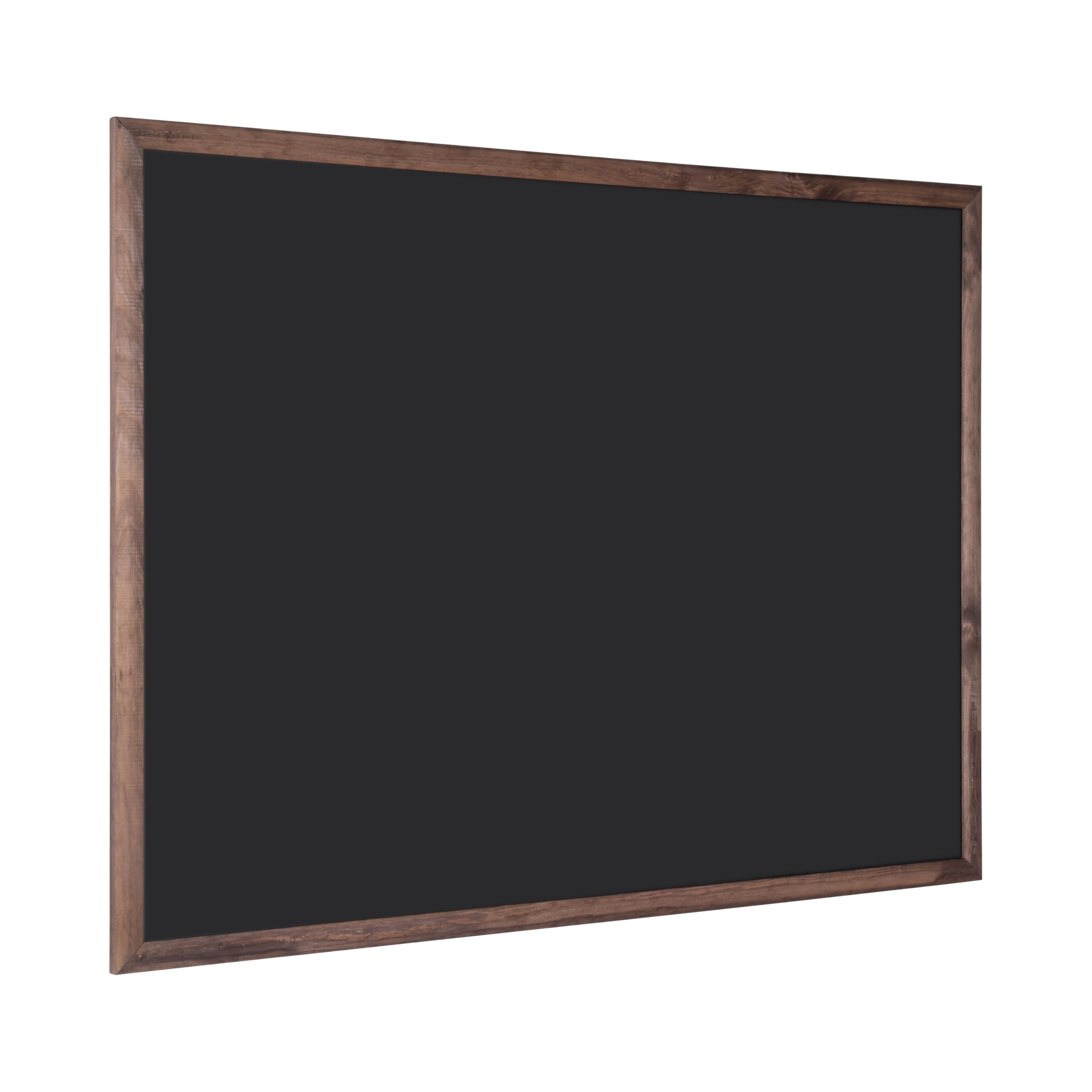 bi-office-transitional-tableau-noir-60-x-45-cm-surface-non-magn-tique-cadre-bois image 3