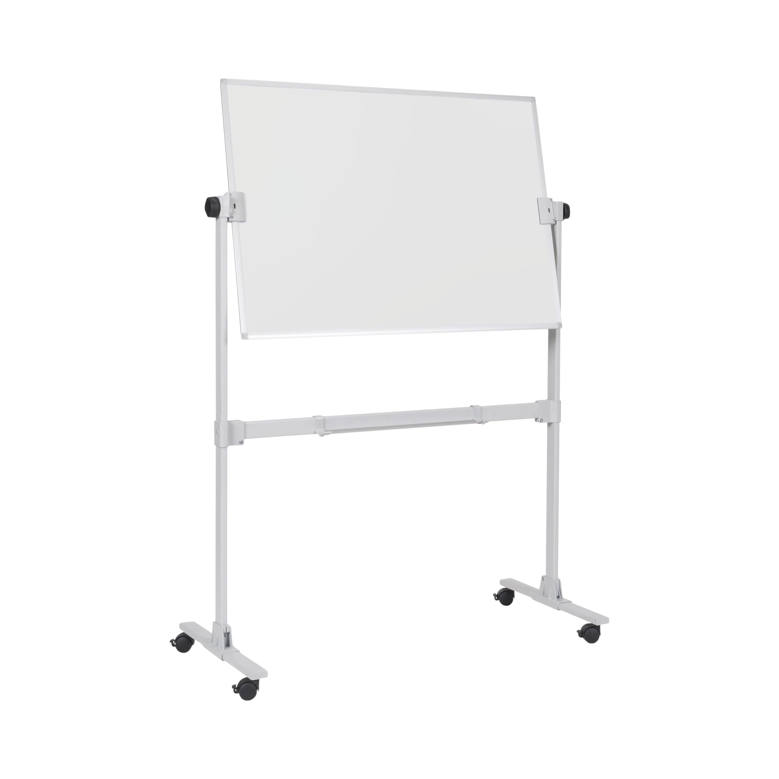 bi-office-ayda-tableau-blanc-pivotant-double-face-1065x750mm-non-magn-tique-stru image 3
