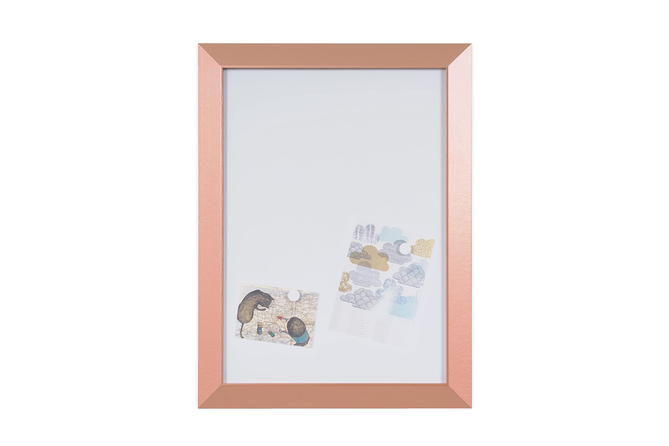 bi-office-tableau-blanc-magn-tique-kamashi-60x45-cm-cadre-mdf-finition-cuivre image 2