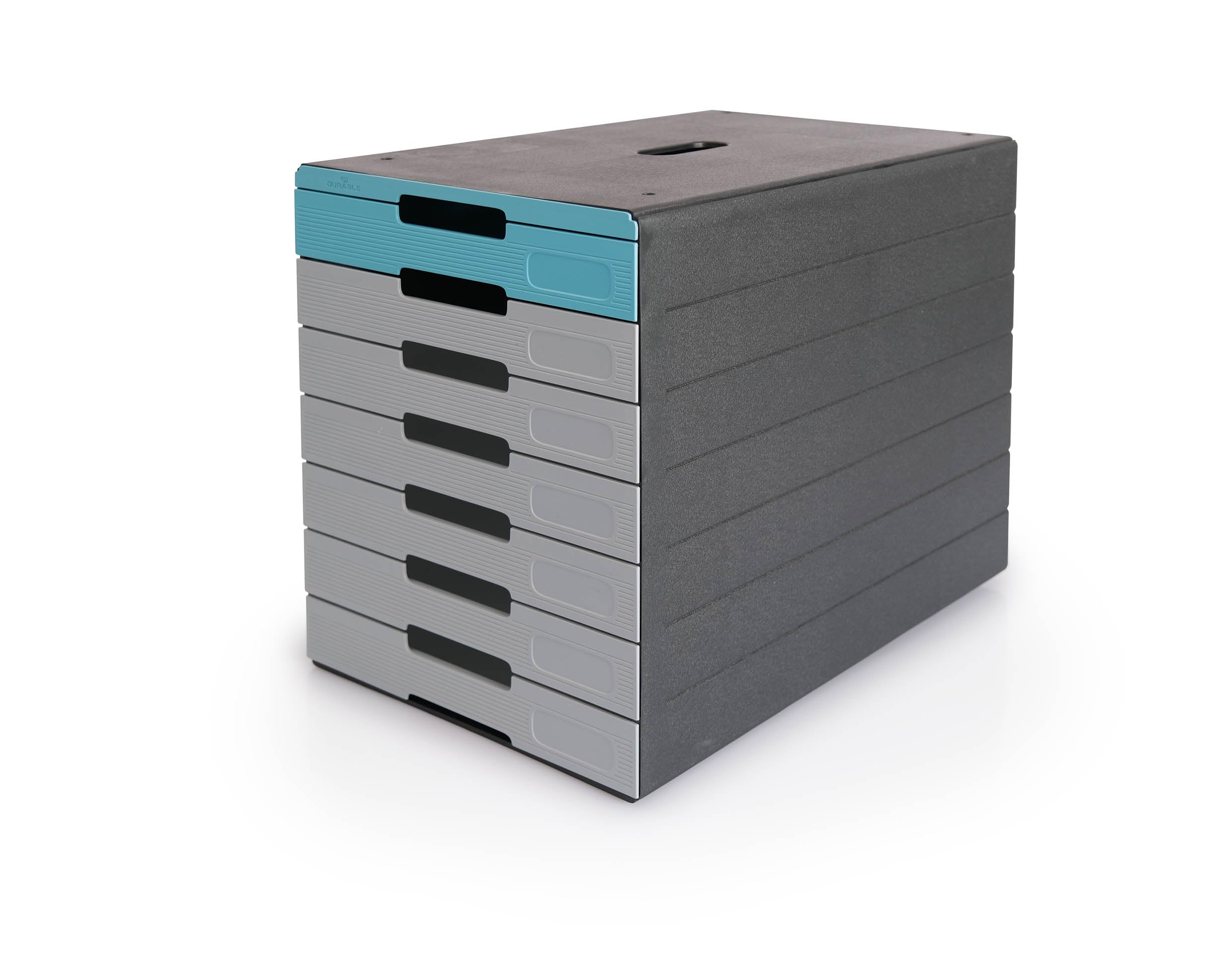 durable-idealbox-pro-7-776306-module-de-classement-7-tiroirs-a4-plastique-recycl image 3