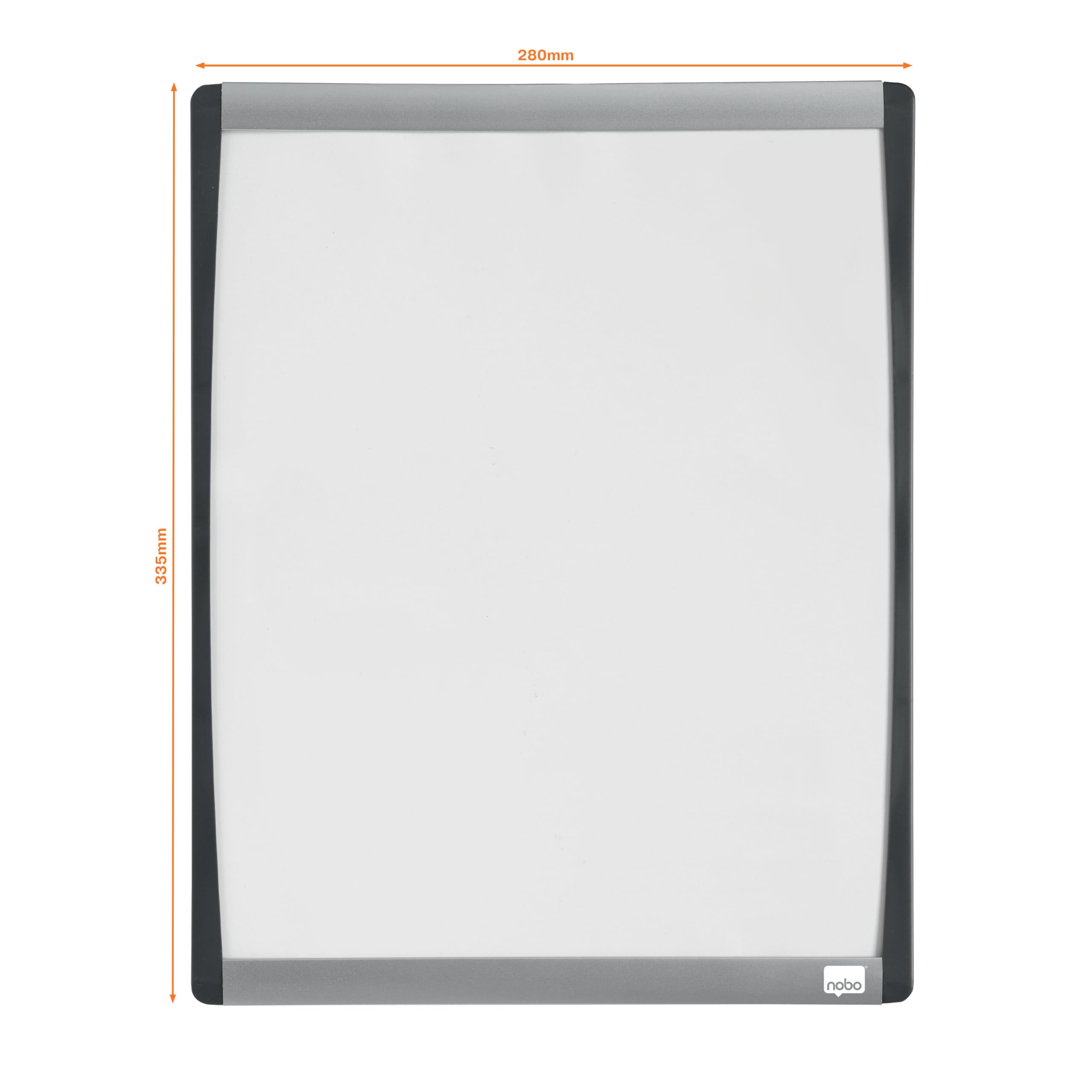 nobo-mini-tableau-blanc-magn-tique-mural-280x335mm-1903779-cadre-incurv image 6