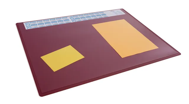 durable-sous-main-avec-calendrier-4-ans-rouge-650-x-500-mm-722303 image 1