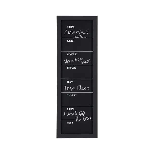 bi-office-tableau-noir-pour-craie-20-x-60-cm-cadre-noir image 1