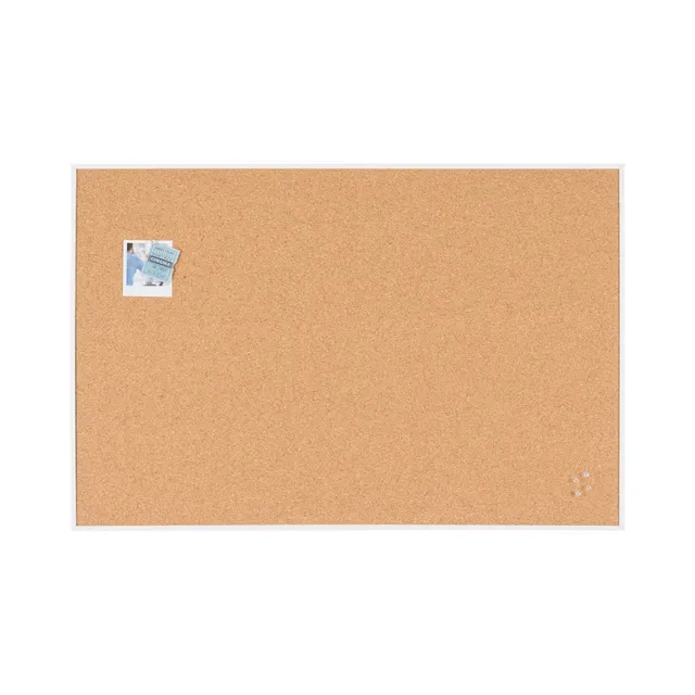 bi-office-new-basic-tableau-d-affichage-li-ge-cadre-blanc-885-x-585-mm image 1
