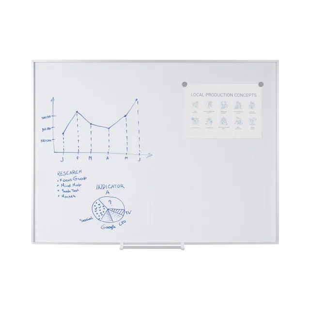bi-office-new-generation-planning-magn-tique-maill-90-x-60-cm-grille-25-x-50-mm image 1