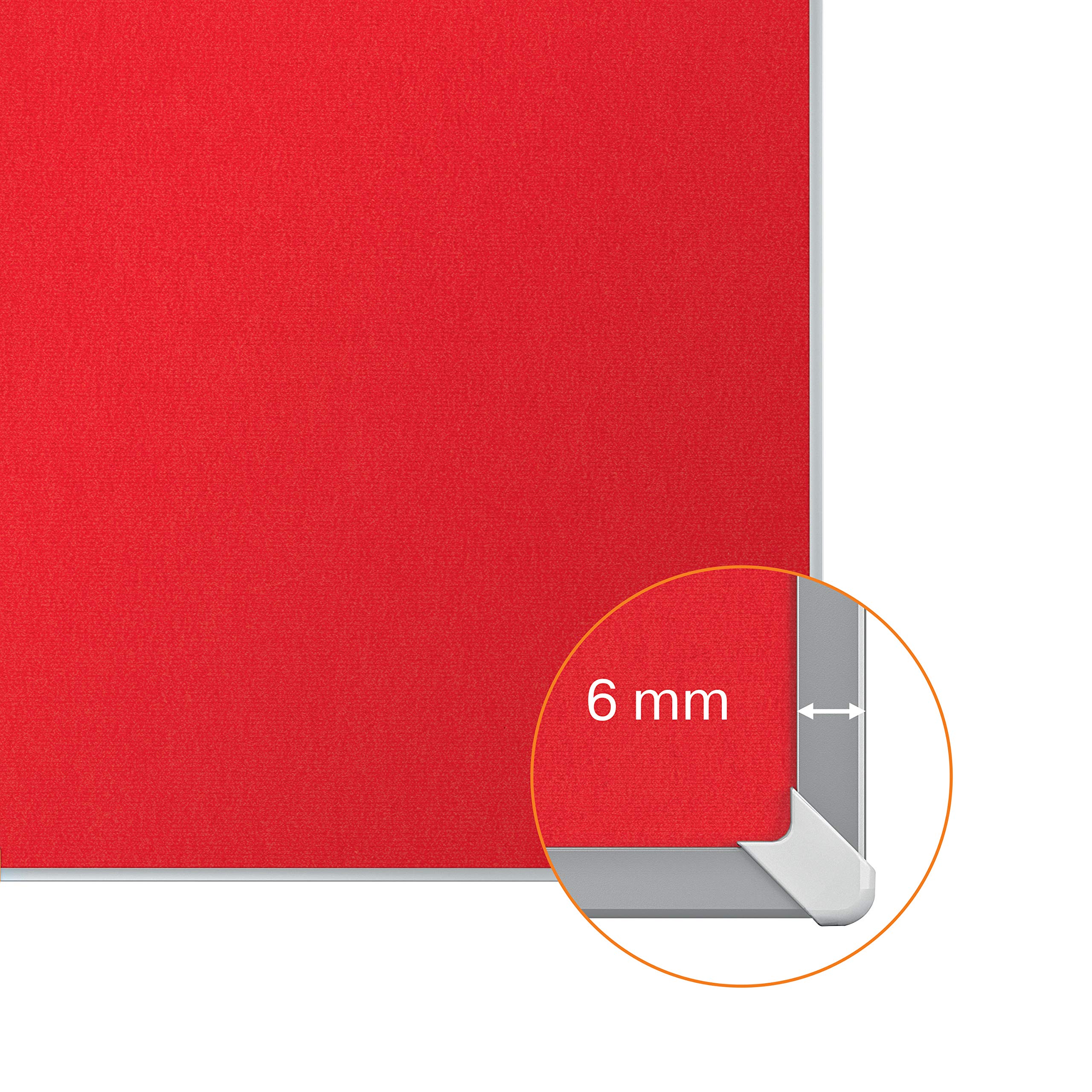 nobo-impression-pro-tableau-d-affichage-feutre-widescreen-1550x870mm-rouge image 5
