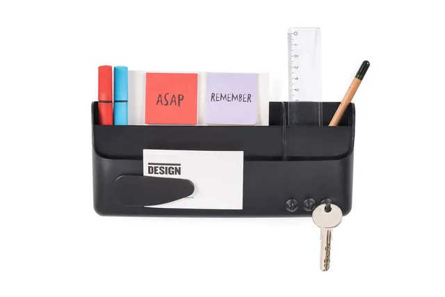 bi-office-sm010101-bo-te-de-rangement-pour-accessoires-noir-pour-tableau-magn-ti image 1