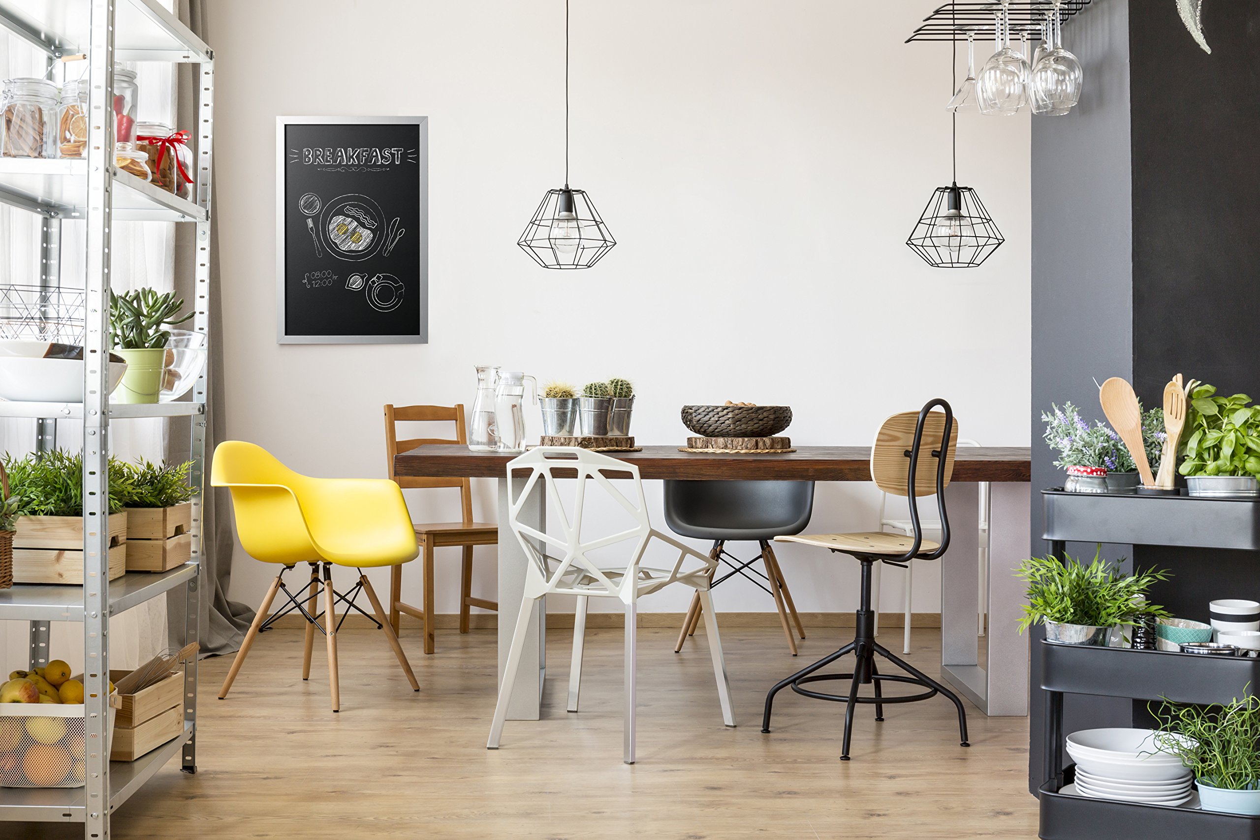 bi-office-gold-silver-tableau-noir-craie-60x40-cm-cadre-mdf-dor image 3
