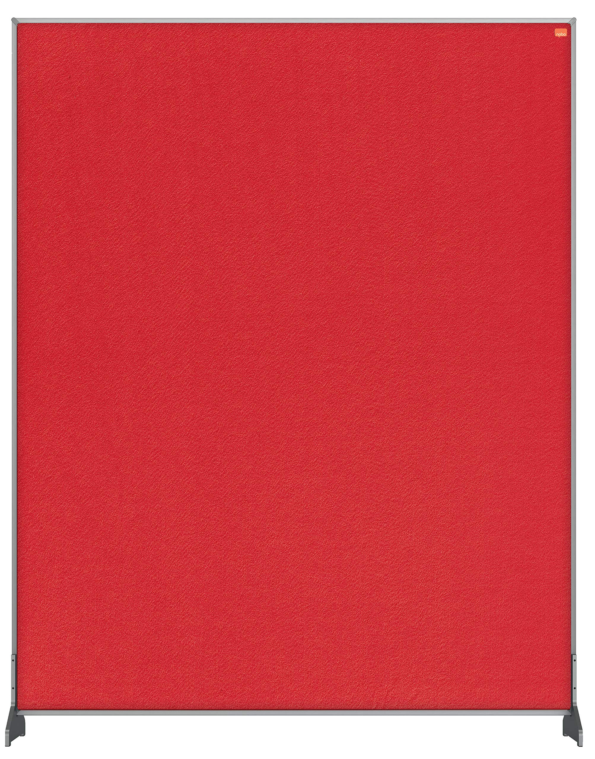 nobo-impression-pro-s-parateur-de-bureau-feutre-rouge-1400x1000-mm-cloison-et-ta image 8