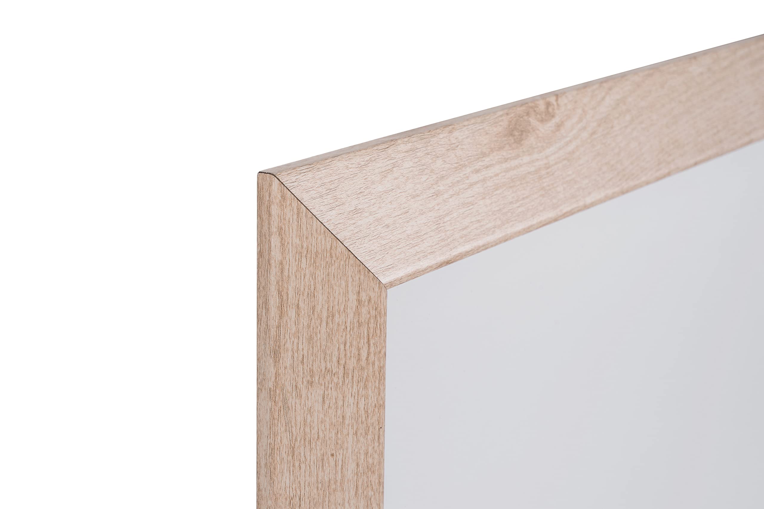 bi-office-kamashi-tableau-blanc-magn-tique-90-x-60-cm-cadre-bois-blanc image 5