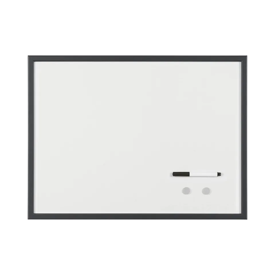 bi-office-basic-tableau-magn-tique-effa-able-sec-60-x-40-cm-noir image 1