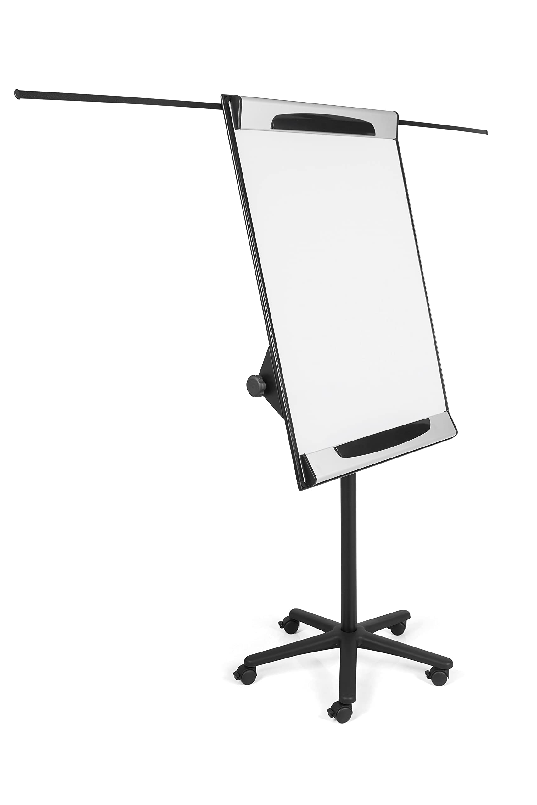 bi-office-design-chevalet-de-conf-rence-mobile-magn-tique-noir-70-x-100-cm image 7