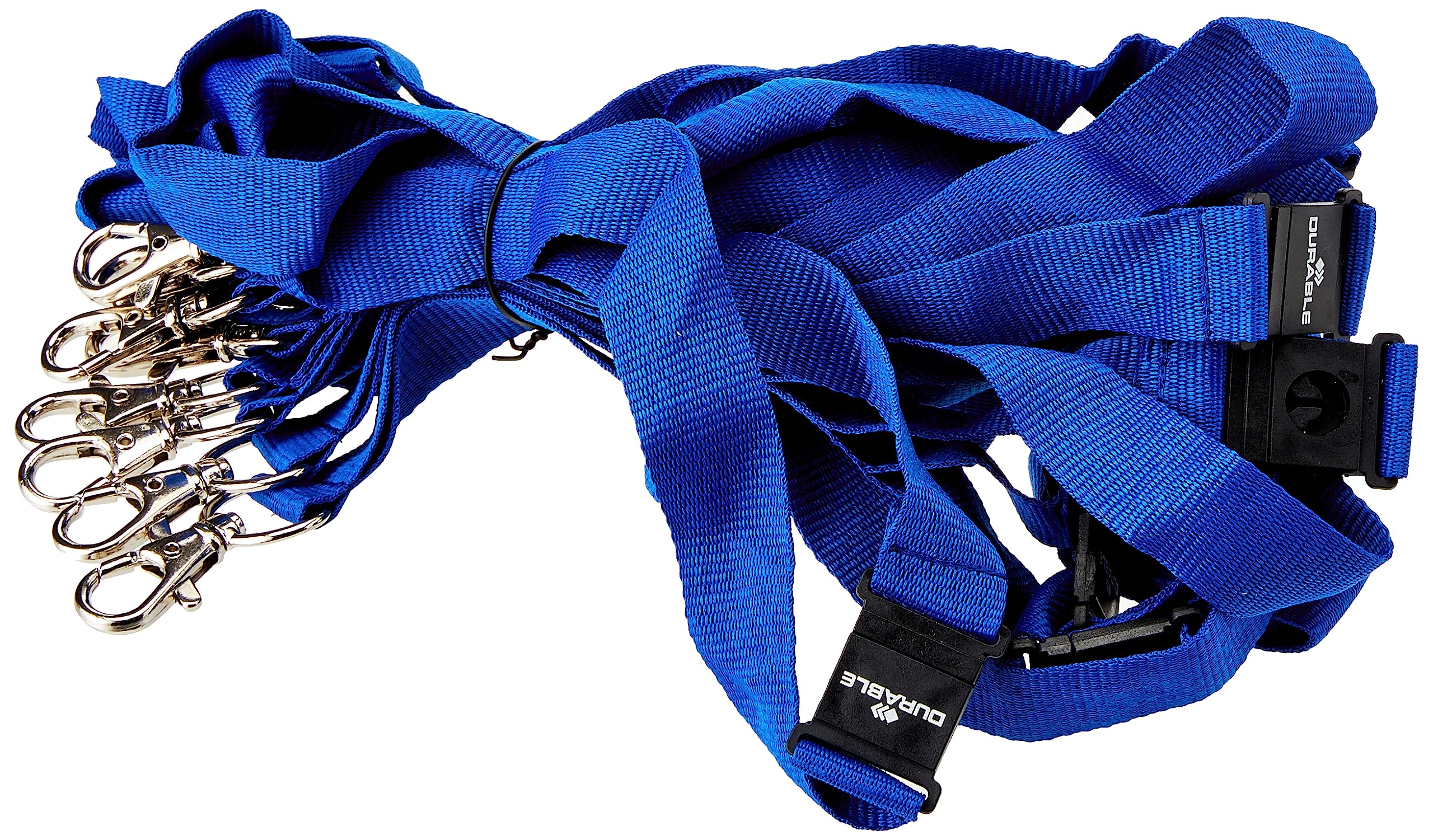 durable-lacet-textile-universel-mousqueton-s-curit-44-cm-bleu-x10-813707 image 3