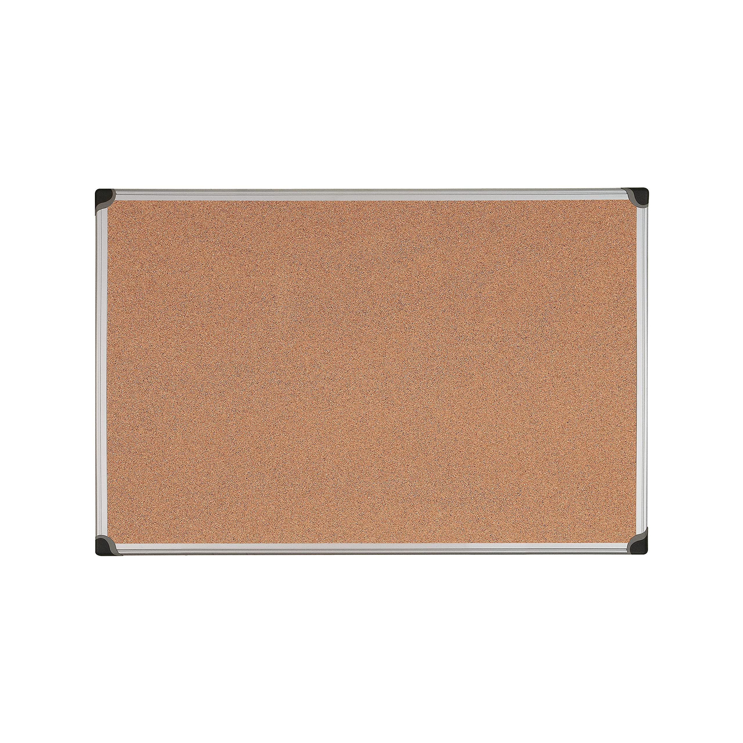 bi-office-maya-w-tableau-d-affichage-en-li-ge-cadre-aluminium-120-x-90-cm image 2