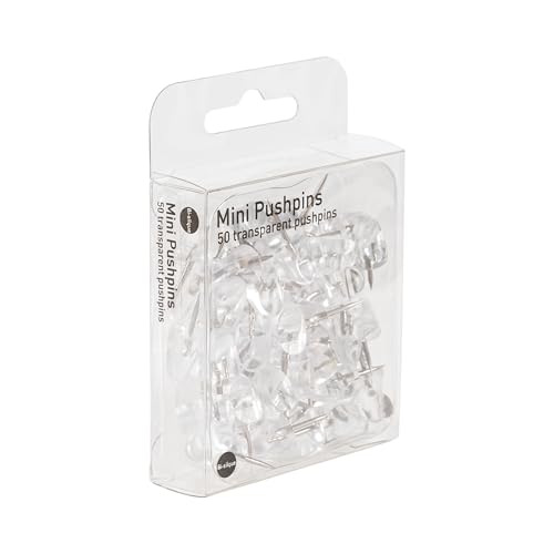 bi-office-set-de-50-mini-punaises-transparentes-pour-li-ge-et-feutre image 6