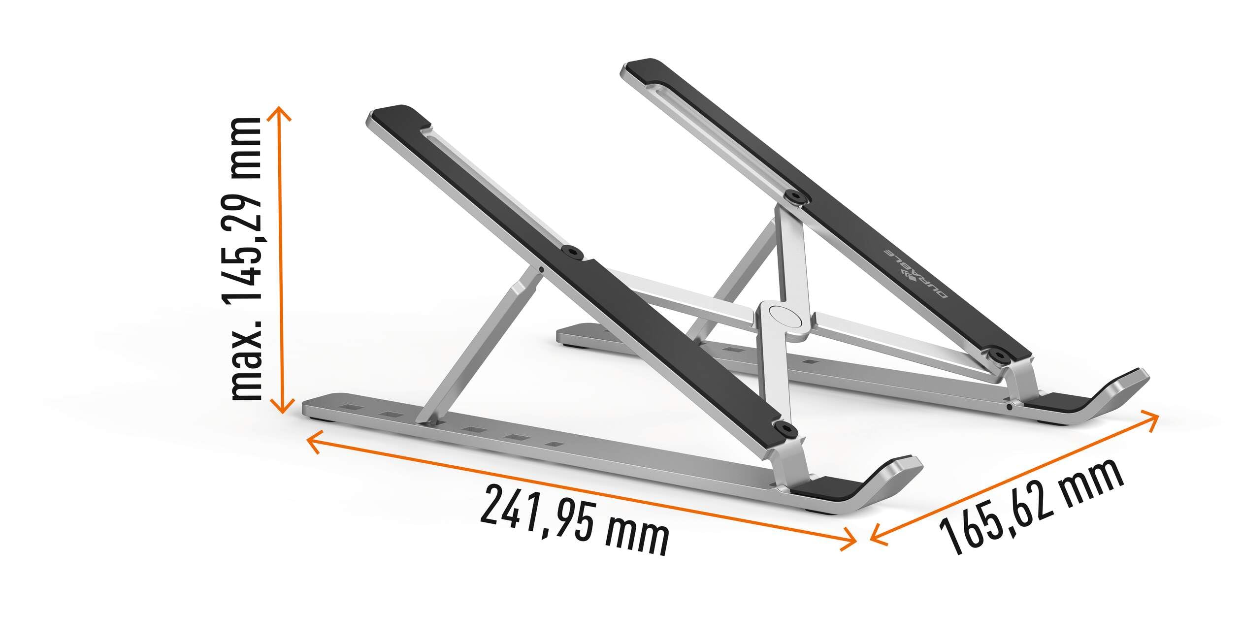 durable-505123-support-pliable-pour-ordinateur-portable-15-pouces-argent-m-talli image 8