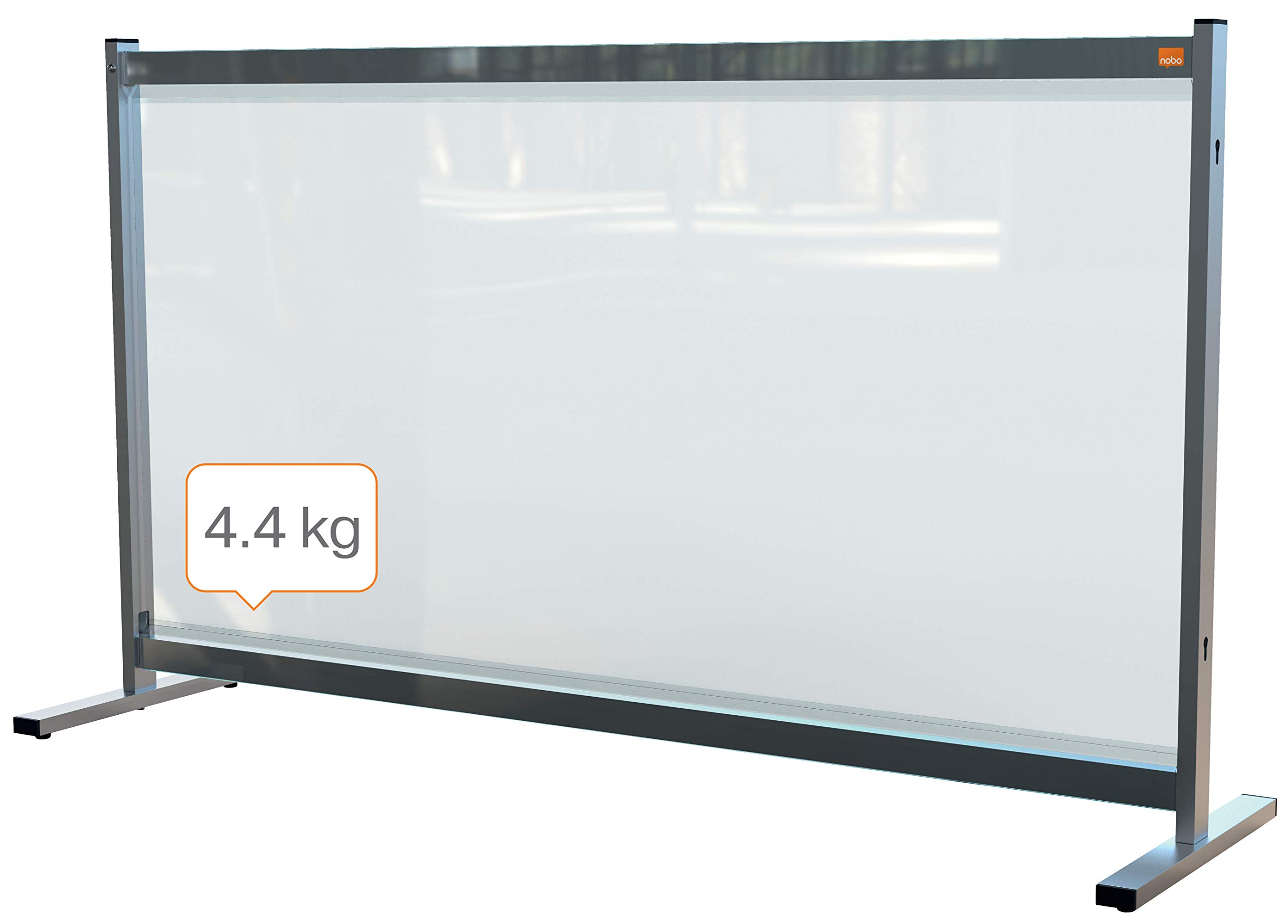 nobo-premium-plus-cran-de-distanciation-sociale-pvc-transparent-1470x860-mm-s-pa image 3