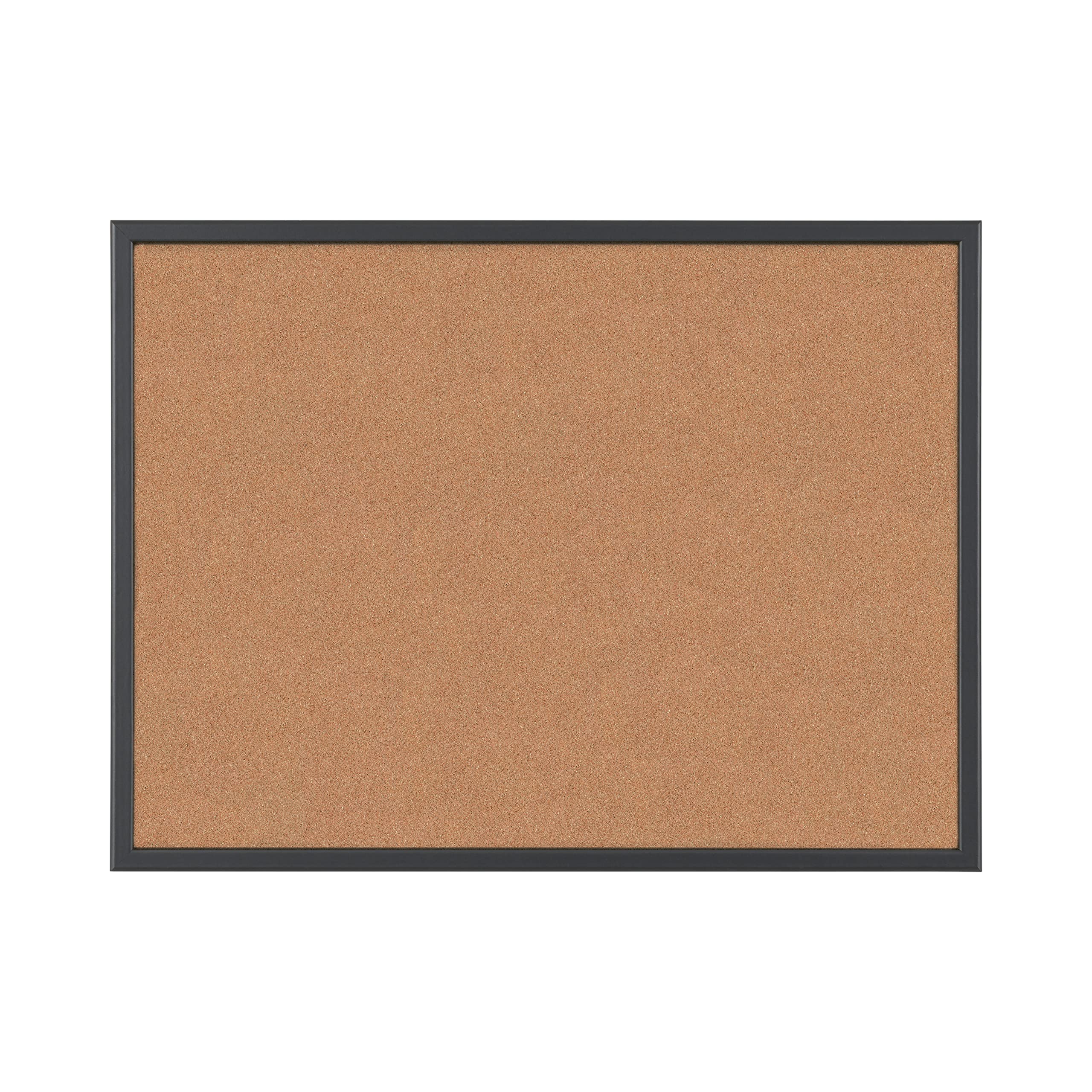 bi-office-basic-tableau-d-affichage-en-li-ge-avec-cadre-en-mdf-noir-60-x-40-cm image 1