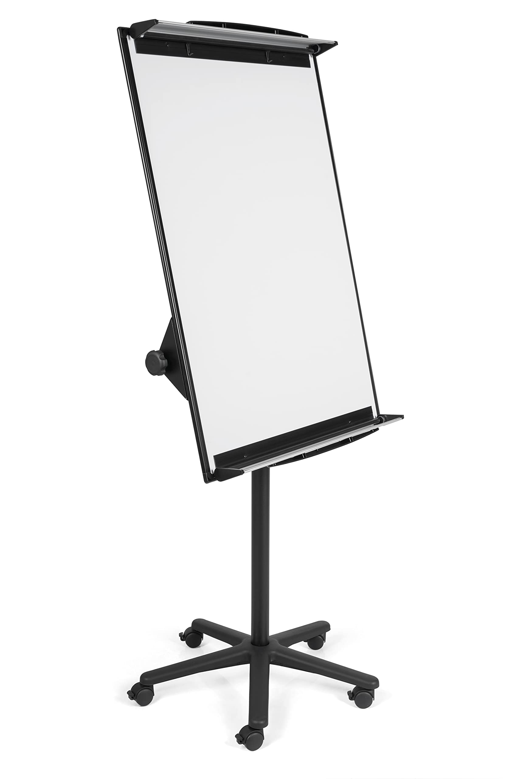 bi-office-design-chevalet-de-conf-rence-mobile-magn-tique-noir-70-x-100-cm image 6