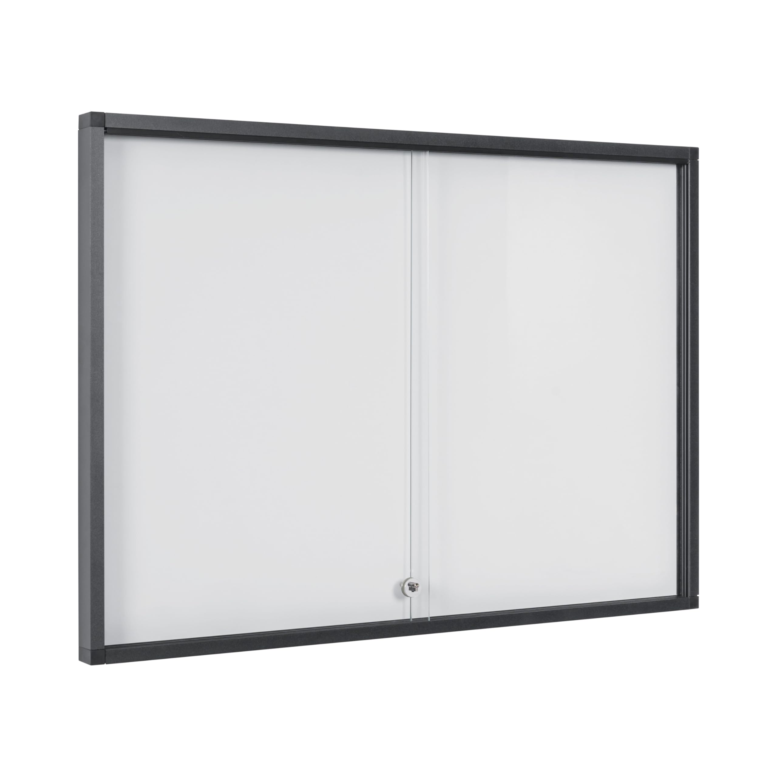 bi-office-exhibit-extra-vitrine-magn-tique-10xa4-portes-coulissantes-verre-cadre image 3