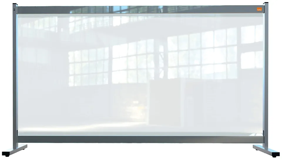 nobo-premium-plus-cran-de-distanciation-sociale-pvc-transparent-1470x860-mm-s-pa image 1