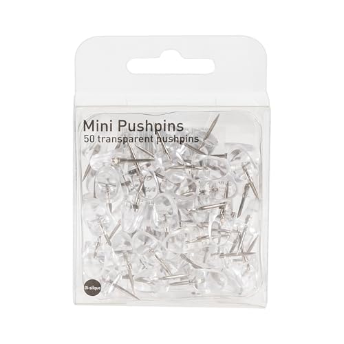 bi-office-set-de-50-mini-punaises-transparentes-pour-li-ge-et-feutre image 5