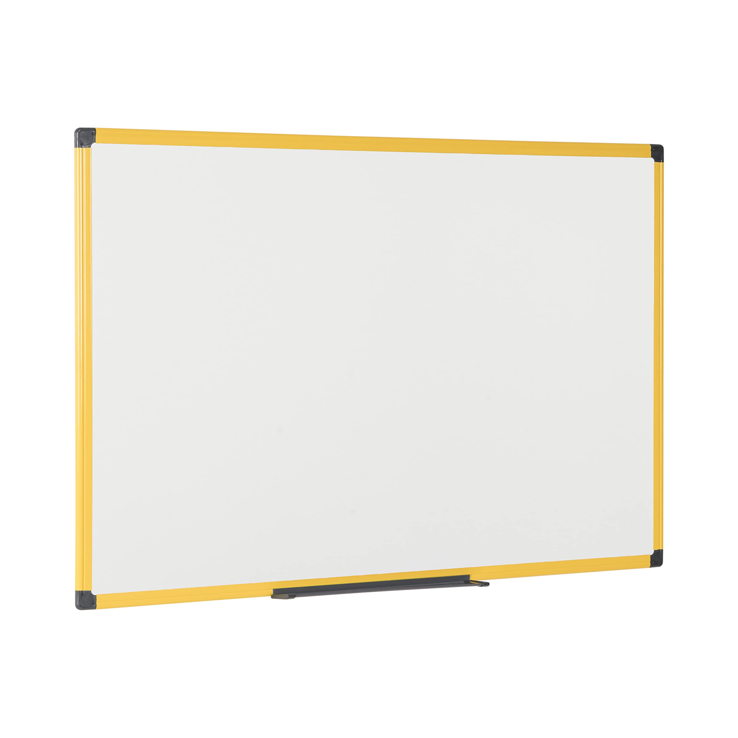 bi-office-maya-tableau-blanc-magn-tique-120-x-90-cm-cadre-aluminium-jaune image 3