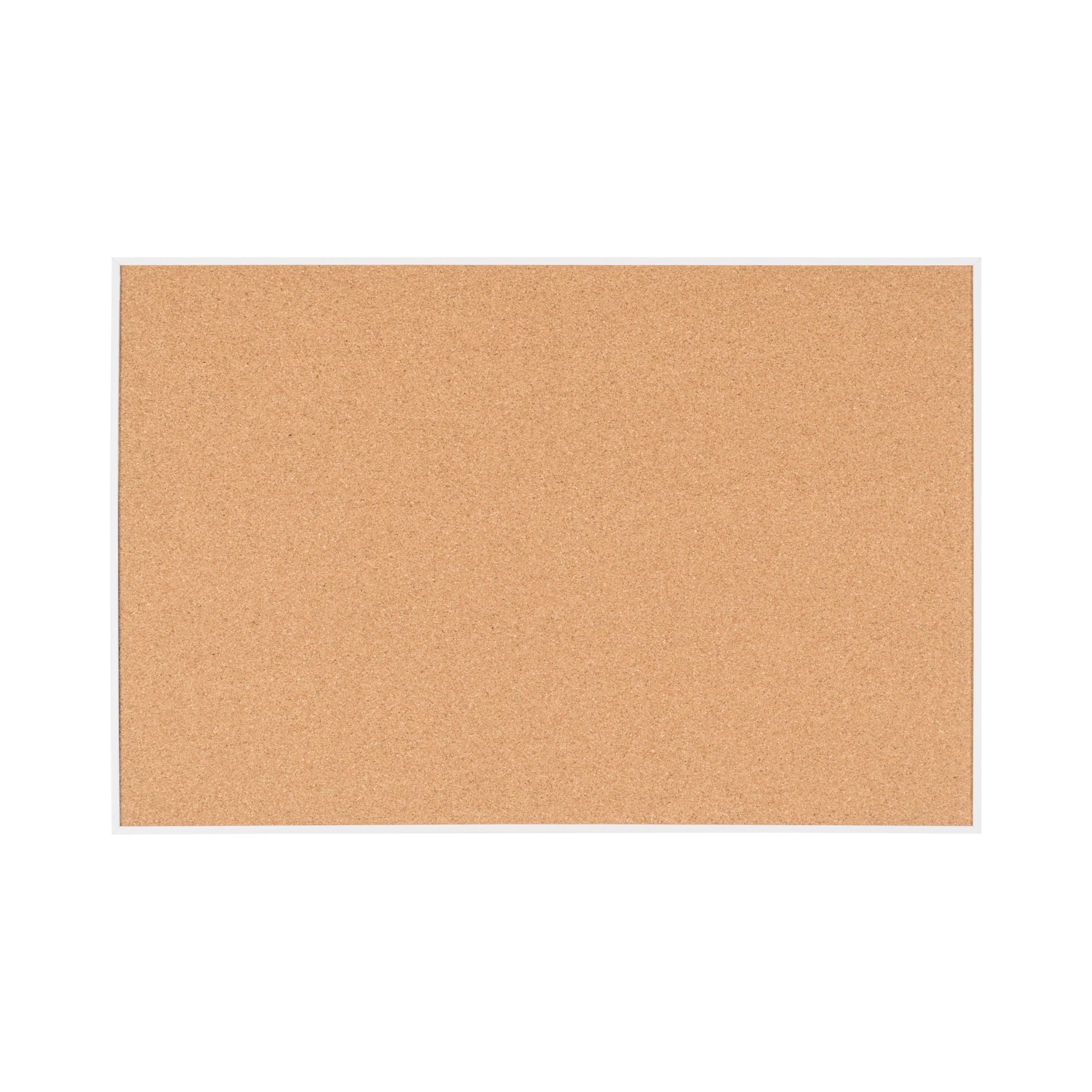 bi-office-new-basic-tableau-d-affichage-li-ge-cadre-blanc-885-x-585-mm image 2