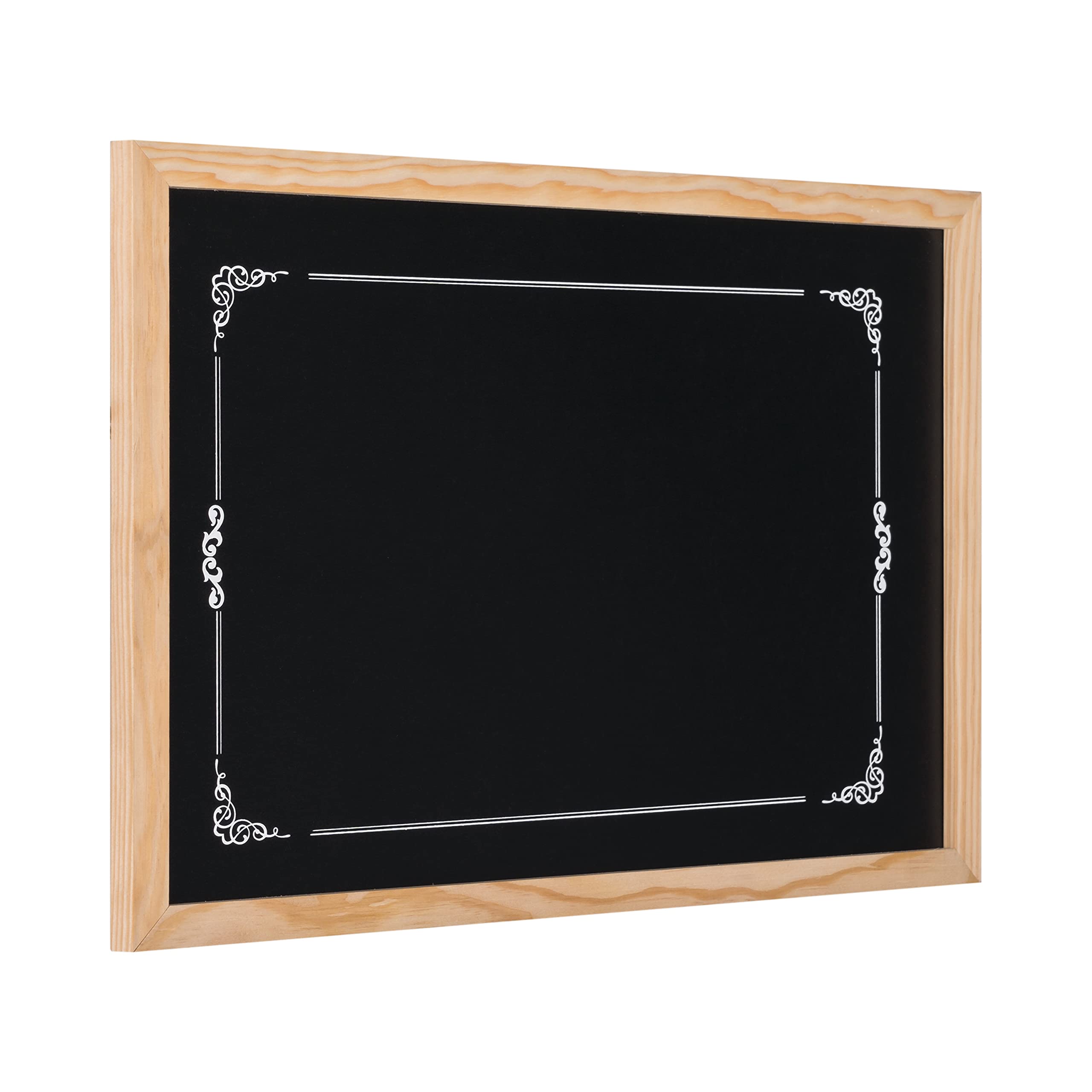 bi-office-basic-tableau-noir-craie-d-coratif-60-x-40-cm-cadre-en-pin image 6