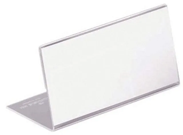 durable-805519-porte-noms-de-table-en-acrylique-52-x-100-mm-bo-te-de-10 image 1