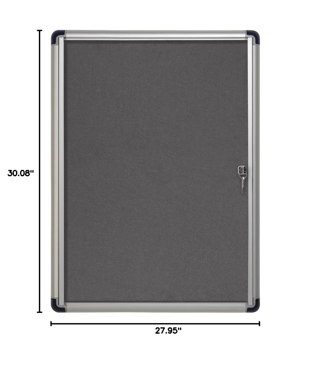 bi-office-enclore-extra-vitrine-d-affichage-int-rieur-feutre-gris-664-x-710-mm-6 image 5