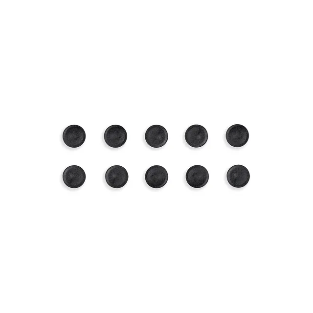 bi-office-lot-de-10-aimants-ronds-30-mm-noir image 1