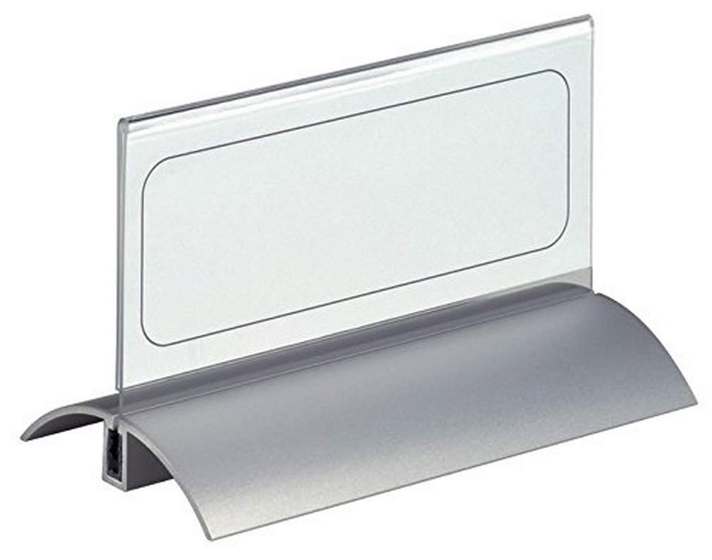 durable-820019-bo-te-de-2-porte-noms-de-table-de-luxe-52-x-100-mm-socle-aluminiu image 3