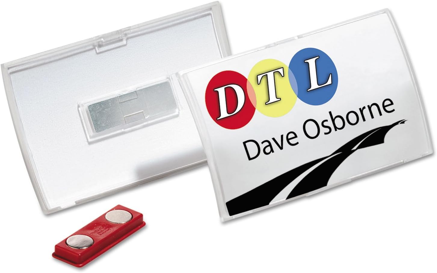 durable-click-fold-porte-badge-magn-tique-54-x-90-mm-transparent-bo-te-de-10 image 1