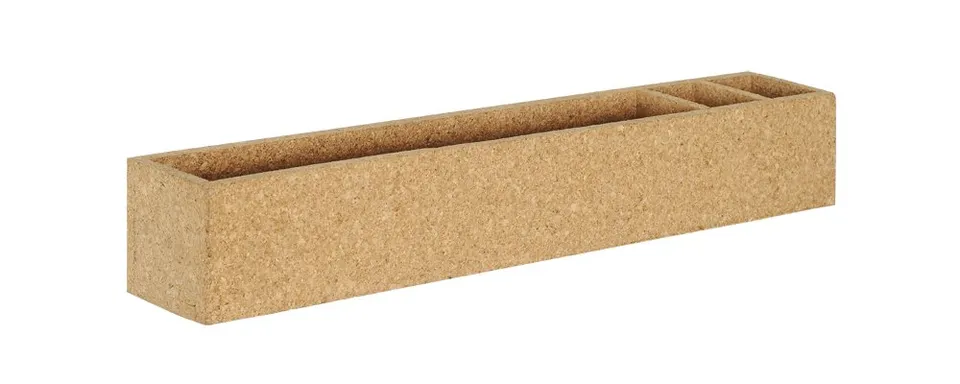 bi-office-organiseur-de-bureau-en-li-ge-45-x-7-x-6-5-cm-naturel image 1