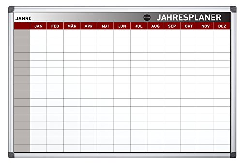 bi-office-maya-planning-annuel-magn-tique-effa-able-90-x-60-cm-avec-marqueur-et- image 2