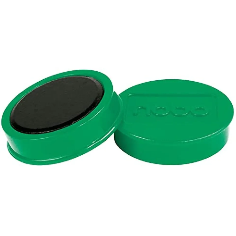 nobo-aimants-tableau-blanc-38-mm-vert-lot-de-10-1915317 image 1