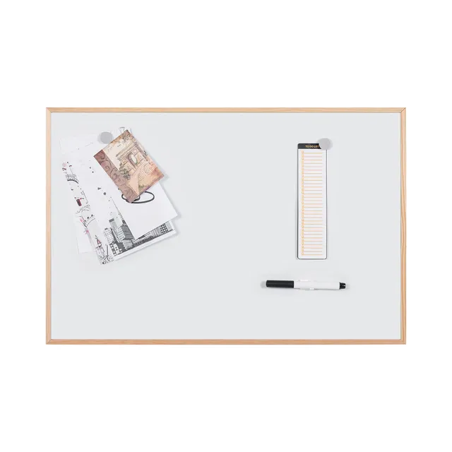 bi-office-earth-new-basic-tableau-blanc-magn-tique-60-x-40-cm-acier-laqu-cadre-p image 1