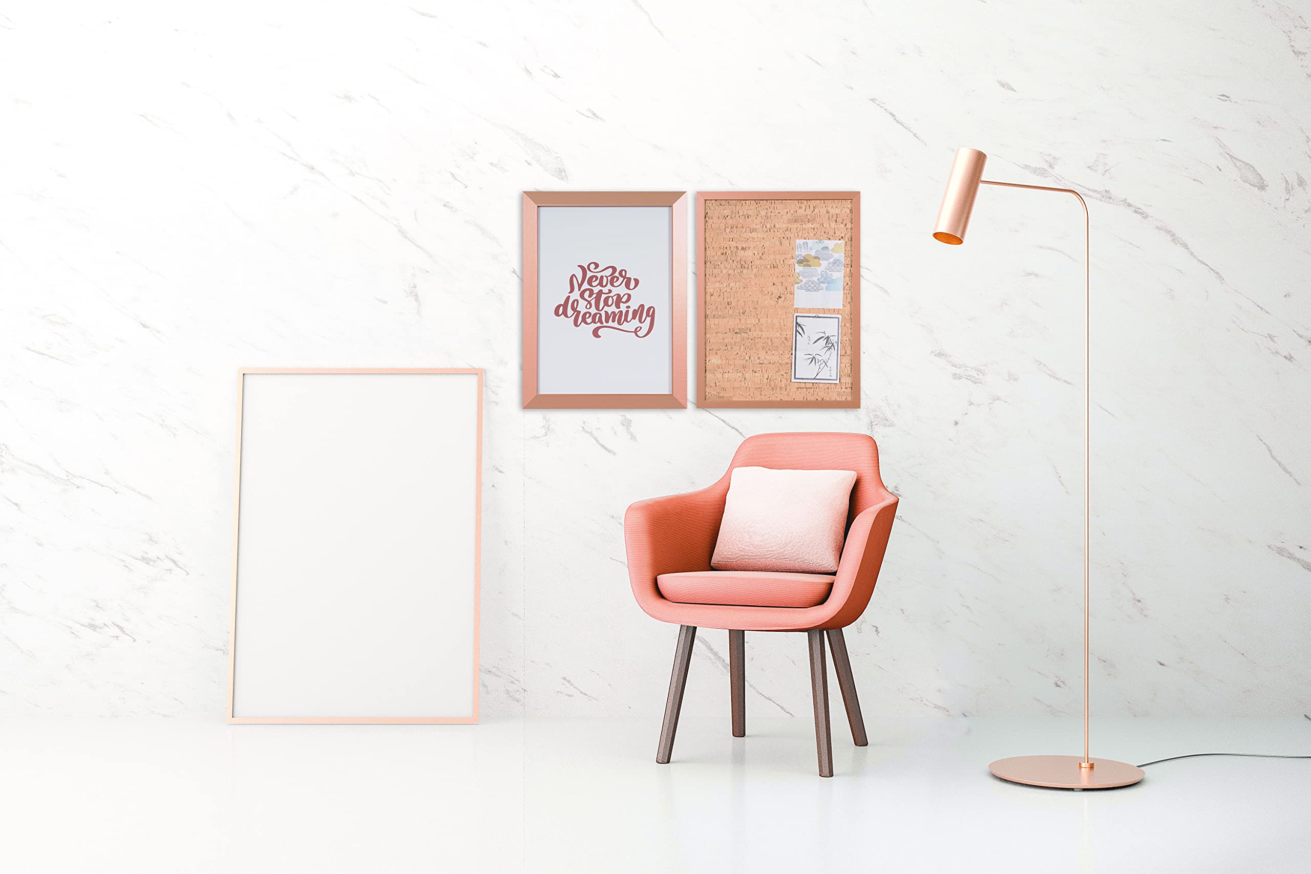 bi-office-tableau-blanc-magn-tique-kamashi-60x45-cm-cadre-mdf-finition-cuivre image 7