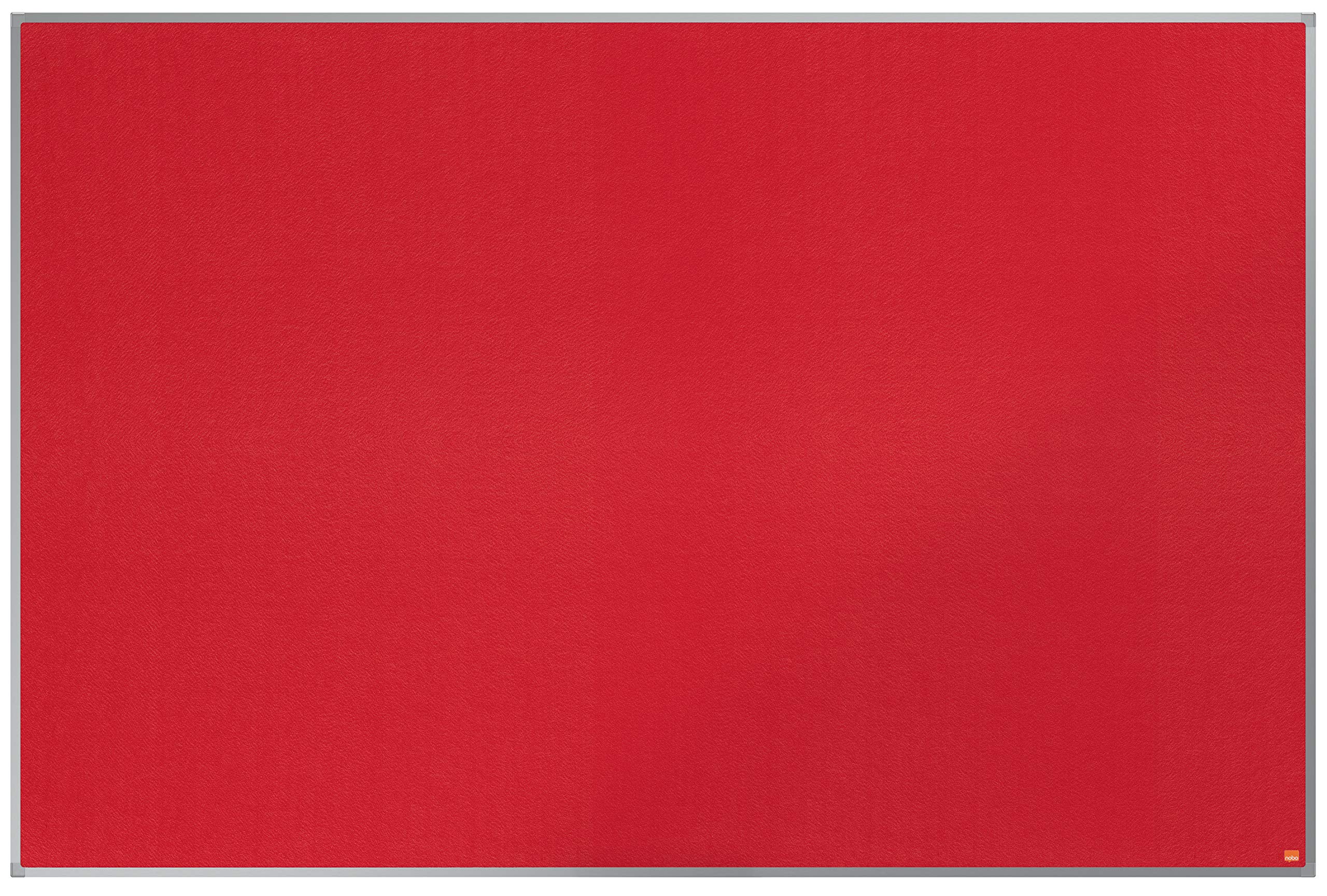 nobo-essence-tableau-d-affichage-feutre-1800x1200-mm-cadre-aluminium-rouge image 1