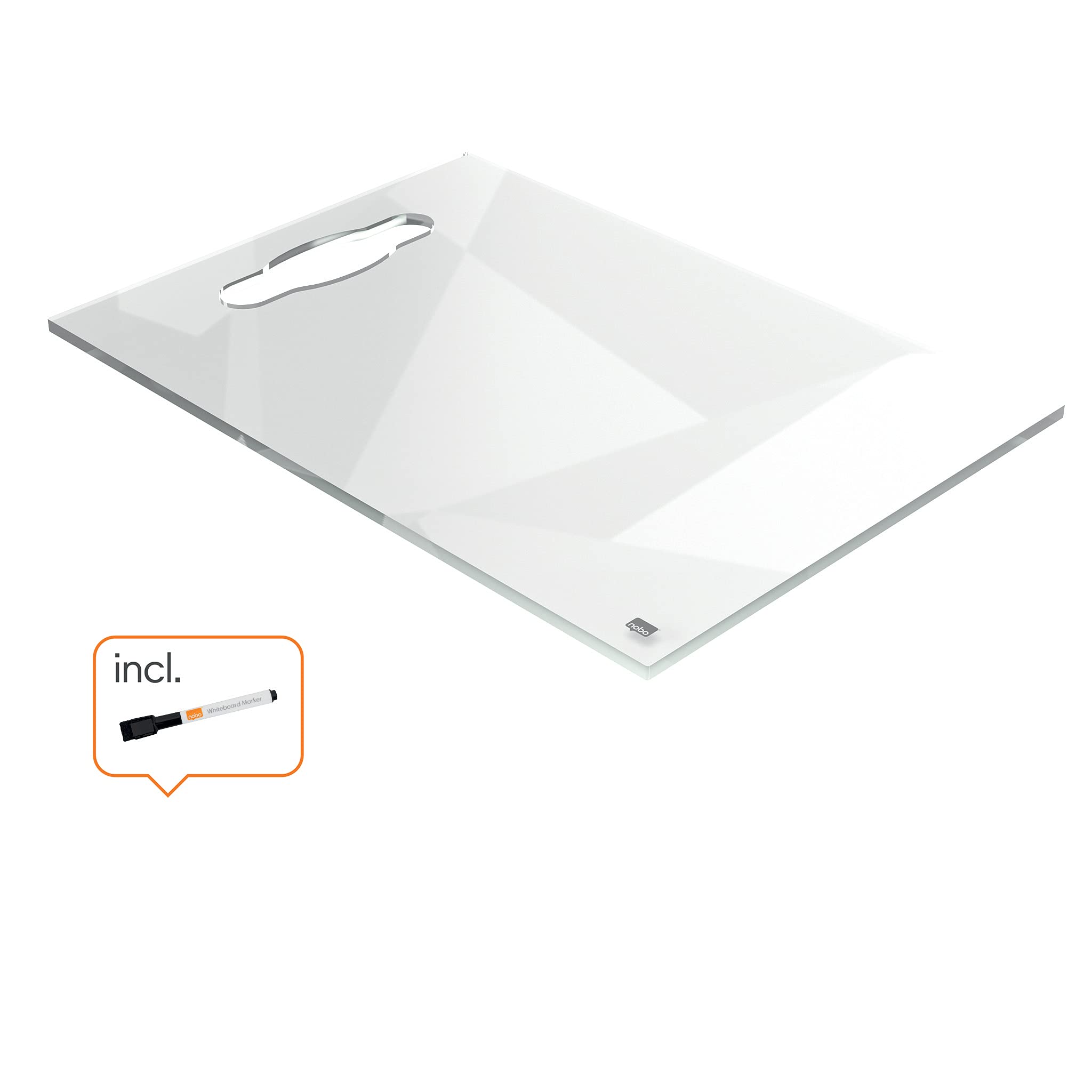 nobo-mini-tableau-m-mo-transparent-acrylique-a4-210-x-297-mm-avec-marqueur image 5