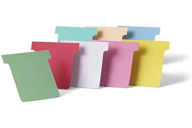 nobo-lot-de-100-fiches-t-indice-3-blanches-2003002-pour-planning image 1