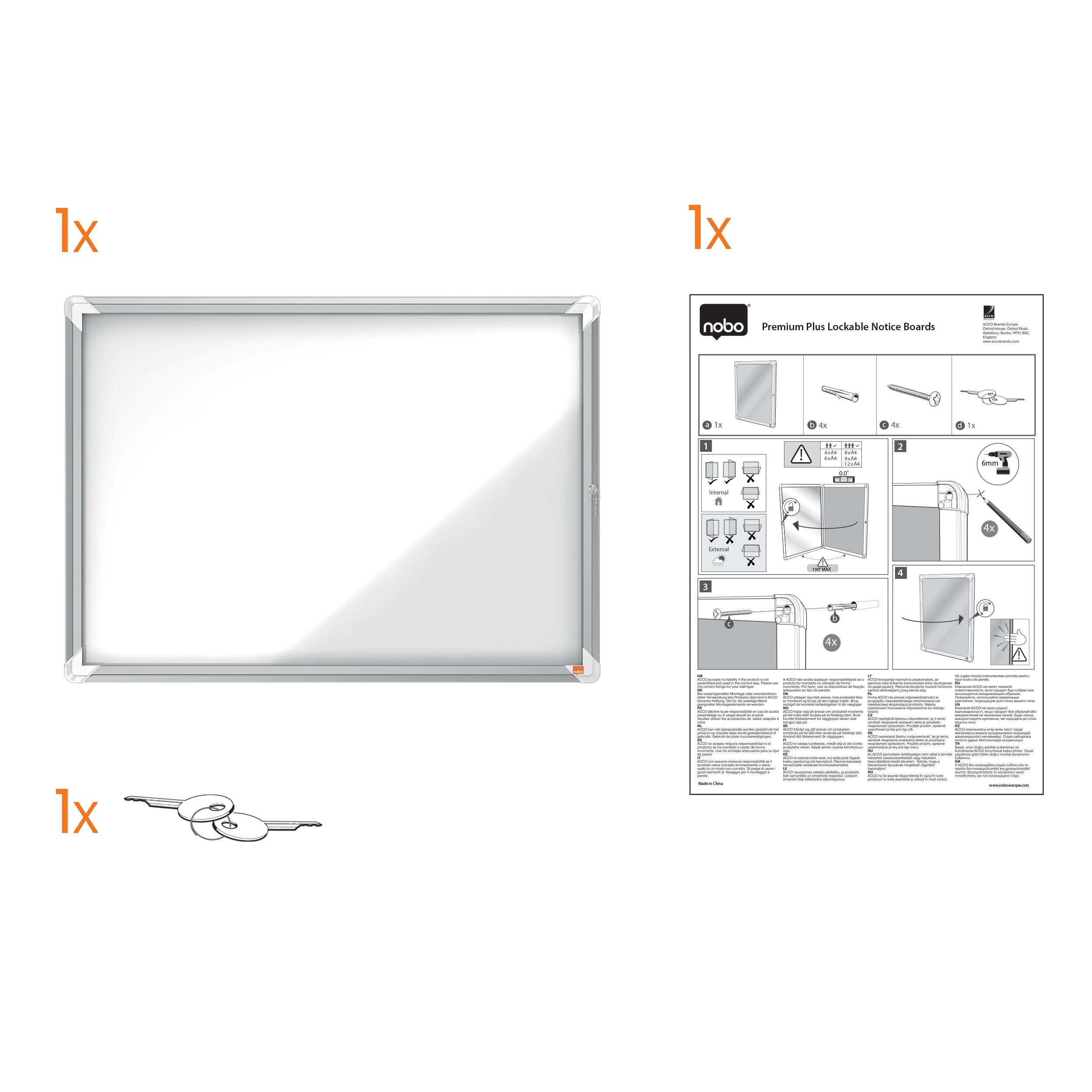 nobo-premium-plus-vitrine-d-ext-rieur-6xa4-magn-tique-verrouillable-709x668-mm-1 image 8